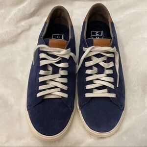Cole Haan Trafton Club Court Blue Suede Size 7, New in box